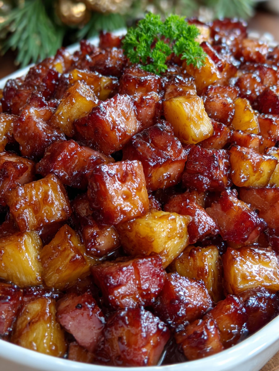 A close up of a delicious looking pork dish.