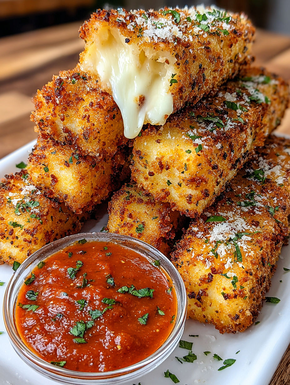 Nashville Hot Mozzarella Sticks.