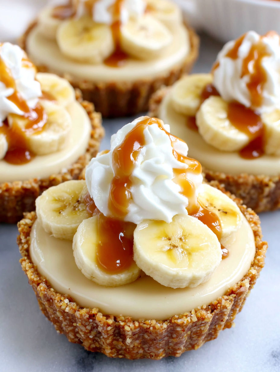 A dessert with bananas and whipped cream.