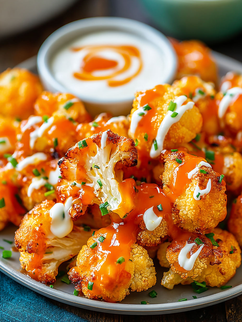 A plate of food with a sauce on top.