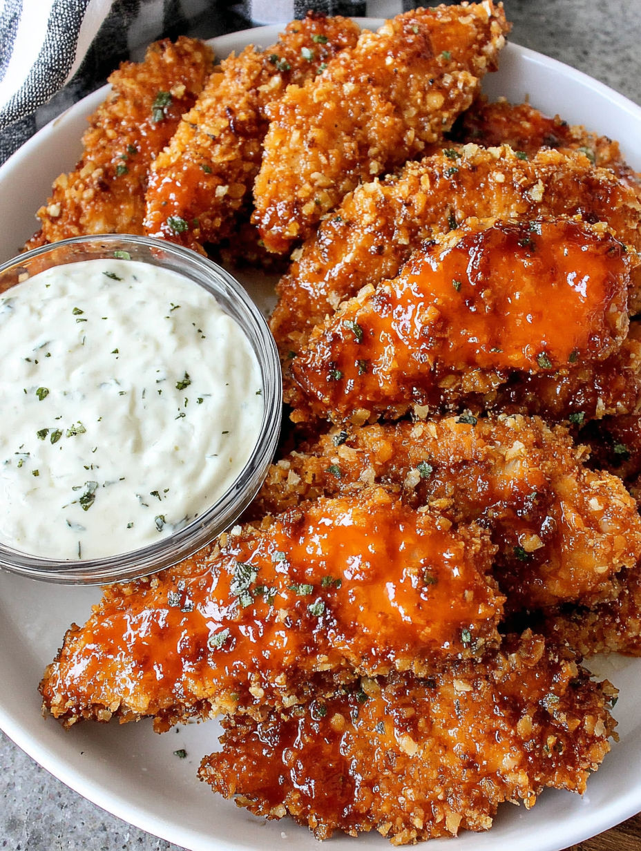 A plate of chicken wings with a dipping sauce.