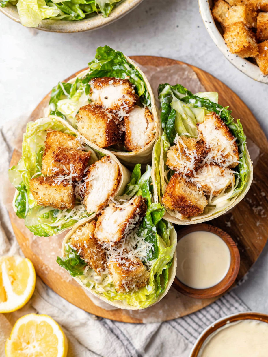 A plate of food with lettuce wraps and chicken.
