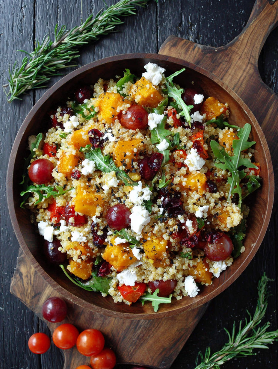 A bowl of food with a variety of ingredients.
