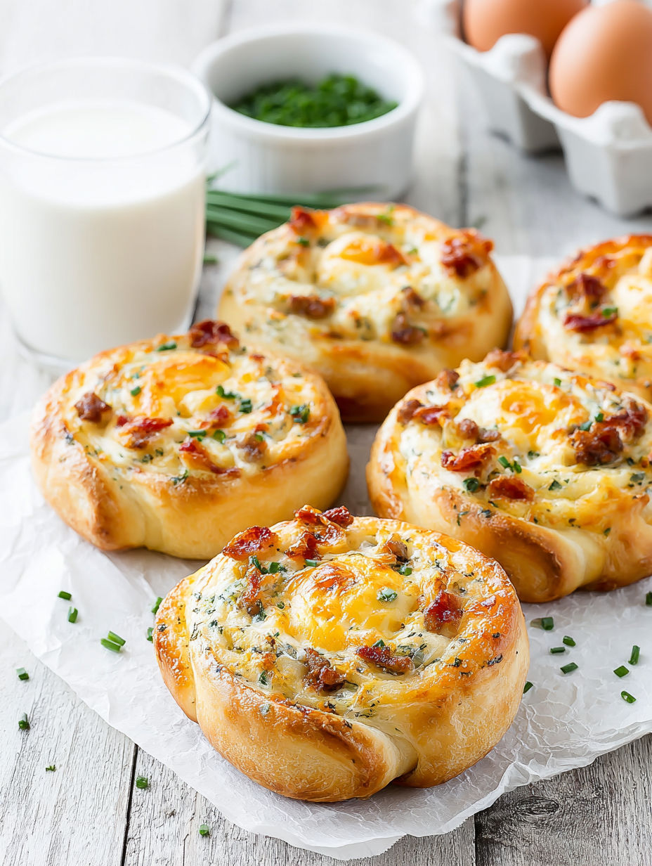 French Onion Breakfast Rolls - Cozy Breakfast Twist!
