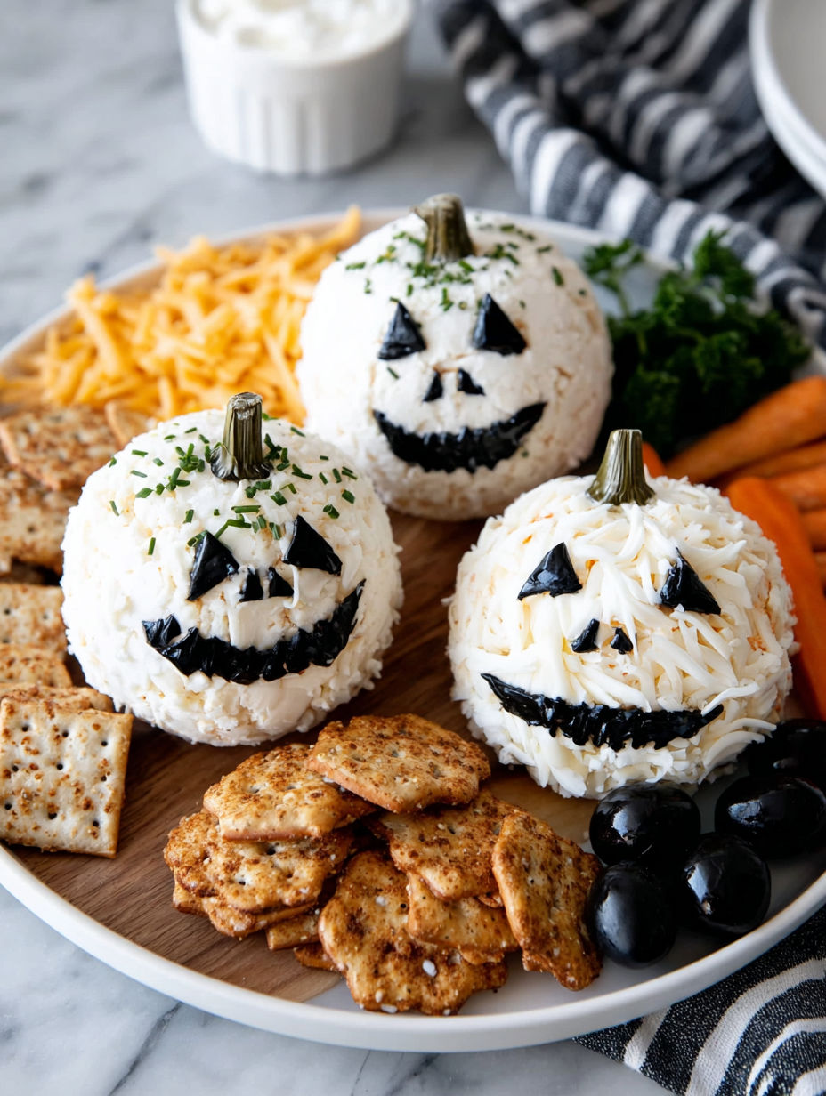 A plate of food with rice and cheese shaped like a pumpkin and a carrot.