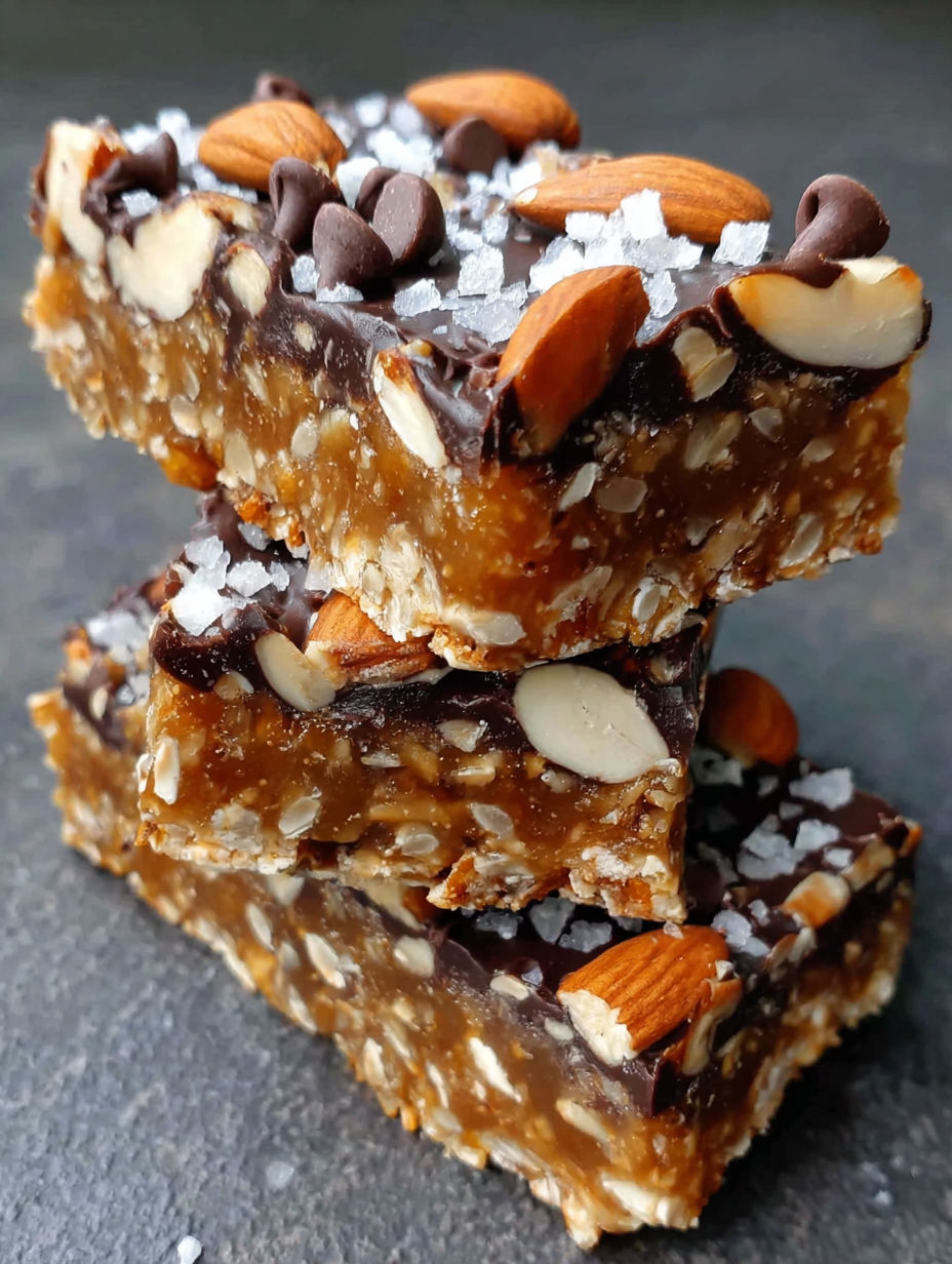 A stack of chocolate protein bars.