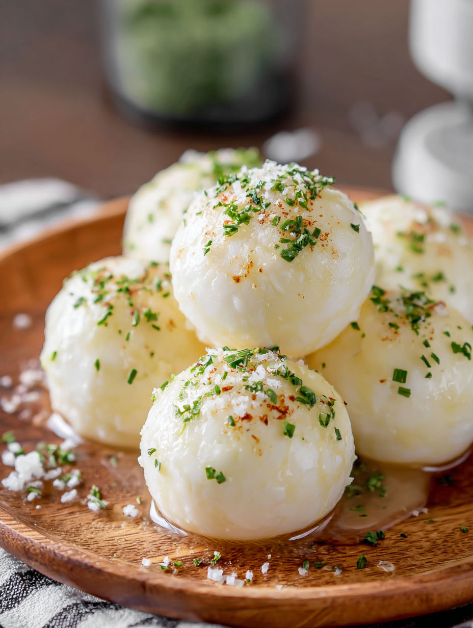 A plate of egg white bites.
