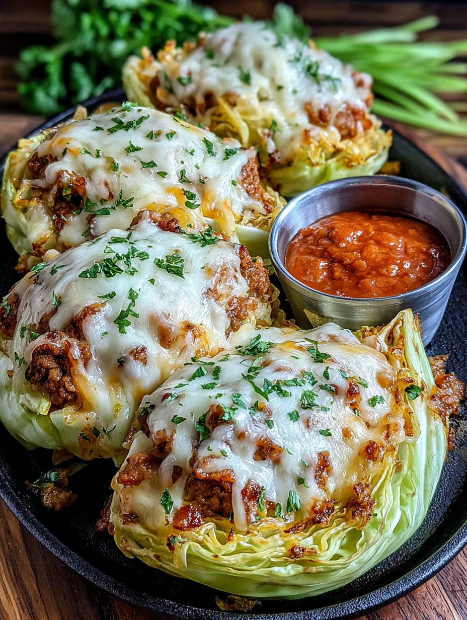 A plate of food with a bowl of sauce.