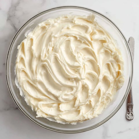 A white bowl filled with a creamy dessert.