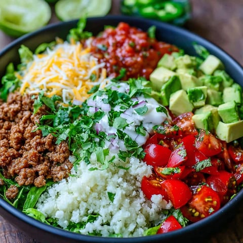 A bowl of food with rice, tomatoes, lettuce, and cheese.