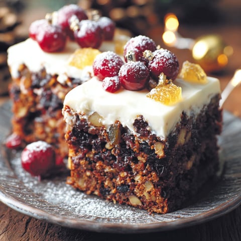 A slice of cake with fruit on top.